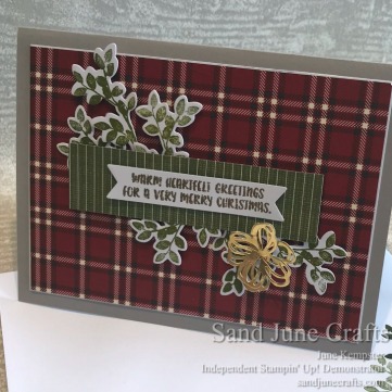 Festive Farmhouse Card and Envelope card front.
